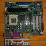 Retro PC Alkatrész - MSI 6515 Ver 5 S370 Tualatin Ready alaplap fotó