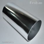 Tükörpolírozott alumínium cső, 150mm hosszú, D89x2mm fotó