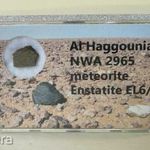 METEORIT Al Haggounia NWA 2965 > Világ ritka meteoritjai > DÍSZDOBOZOS gyűjtemény > jó minőségű dara fotó