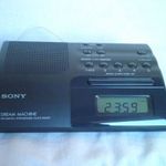 Sony dream machine icf -C203 ébresztőórás asztali rádió fotó