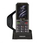 Maxcom MM735BB kártyafüggetlen idősgondozó mobiltelefon SOS karpereccel, extra nagy gombokkal (ma... fotó
