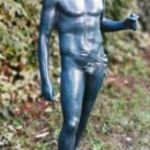 "Arész" mitológia bronz szobor - nagyméretű műalkotás fotó