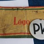 Horthy Légó PK parancsnok jelvény az eredeti karszalagjával Ritka fotó
