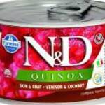 N&D Dog Quinoa konzerv szarvas&kókusz adult mini 140g - N&D Farmina fotó