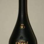 Otard cognac különleges fekete üveg dísztárgy vázának pl fotó