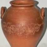 Nagy antik váza kerámia fotó