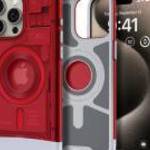 Spigen Classic C1 Apple Iphone 15 Pro MagFit tok, ruby / piros fotó