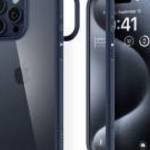 Spigen Ultra Hybrid Apple Iphone 15 Pro, navy / kék fotó