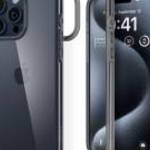 Spigen Ultra Hybrid Apple Iphone 15 Pro Max Space Crystal tok, fekete-átlátszó fotó