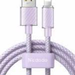 Kábel USB-A Lightning Mcdodo CA-3642, 1, 2m (lila) fotó