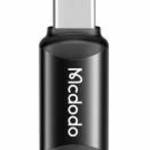 Lightning USB-C adapter, Mcdodo OT-7700 (fekete) fotó
