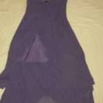 H&M lila muszlin pántos ruha ruha 6/36-s mb: 78 cm h: 106 cm fotó