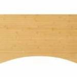 vidaXL bambusz asztallap 110x55x2, 5 cm fotó