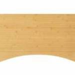 vidaXL bambusz asztallap 110x55x1, 5 cm fotó