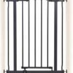 Dreambaby 'AVA SLIMLINE' Keskeny önfeszítős ajtórács, fekete (61- 67 cm) fotó