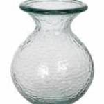 Váza WE CARE Bézs szín újrahasznosított üveg 15 x 15 x 18, 5 cm MOST 11864 HELYETT 7102 Ft-ért! fotó