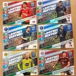 24 darab XXL focis kártya, teljes Panini FIFA 365 Update 2022 XXL sor, Messi Ronaldo Mbappé Neymar fotó