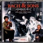 Bach & Sons: Viola da gamba sonatas (1997) CD Nobuko Imai, Roland Pöntinen - Philips kiadás fotó