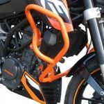 Bukócső HEED - KTM 125 DUKE (2011 - 2016) - narancs fotó