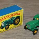 Matchbox (Regular Wheels) #50 John Deere-Lanz Tractor (eredeti doboz) fotó