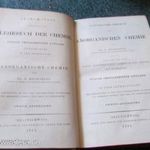5db "a kémia tankönyve" németül 1881-ből (4) fotó