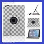 kockás mintás fehér szürke iPad Air 2 tok fotó