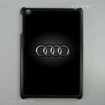 Audi mintás iPad 2 3 4 tok tartó hátlap fotó