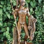 Iaszón az aranygyapjú hőse - mitológiai bronz szobor fotó