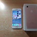 Apple iPhone 7 128GB Rose Gold Független Újszerű Garis 100%-os akku ! fotó
