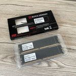 GeIL Black Dragon 2GB (2 x 1GB) DDR2 Memória RAM KIT PC2-6400 800Mhz CL4 fotó