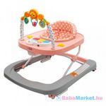 Bébikomp - New Baby szilikon kerekekkel Forest Kingdom Pink fotó