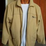 MInőségi világos sárga rövid kabát/bőrkabát M-L fotó
