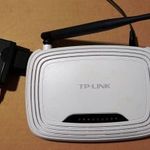Használt TP-Link 4 portos N-es wifi router wireless fotó