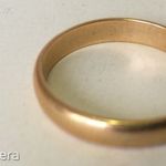 Elképesztő kiárusítás! Arany karikagyűrű, jegygyűrű (belső átmérő 21mm) fotó
