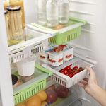 Állítható hűtőszekrény-szervező Friwer InnovaGoods (2 darab) fotó