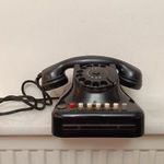 Antik telefon asztali tárcsás telefon iker kijelzős staro&zcaron;itný telefón 267 7955 fotó