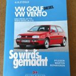 Volkswagen Vw, Golf, Vento Dízel javítási karbantartási kézikönyv fotó