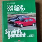 Volkswagen Vw, Golf, Vento javítási karbantartási kézikönyv fotó