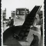 Budapesti Ipari Vásár, szovjet hó takarító gép, speciális jármű, közlekedés, 1958, 1950-es évek, ... fotó