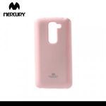 Mercury Goospery hátlapvédő telefontok gumi / szilikon (csillámporos) Rózsaszín [LG G2 mini (D620)] fotó