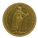 Ferencz József arany 10 korona 1900 fotó