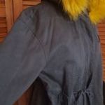 Trendi ZARA szőrös kabát+ mellény fotó
