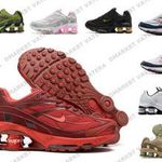 NIKE x SUPREME SHOX RIDE 2 Női Férfi Unisex Cipő Utcai Sportcipő Edzőcipő Sneaker Legújabb 36-46 fotó