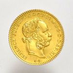 1892 Ferenc József arany 4 forint / 10 francs UP -PAP130 fotó