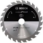 Bosch körfűrészlap Standard for Wood, 136 mm fotó