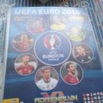 UEFA euro 2016 foci kártya gyüjtő album kártyákkal fotó
