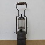 antik bányász bakter vasutas karbid lámpa 3307 fotó