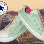 Converse All Star zöld alacsony szárú tornacipő! 25-ös méret! EREDETI fotó