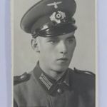 Német Katona Portréfotója - Wehrmacht - II. Világháború - Egyenruha, Sapka, Mellsas fotó
