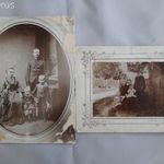 monarchia kuk katona és vasutas egyenruhák karton képek 2 db. fotó